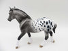 Happy Camper - OOAK - Grey Appaloosa Pebble Draft By Dawn Quick - SHCF23