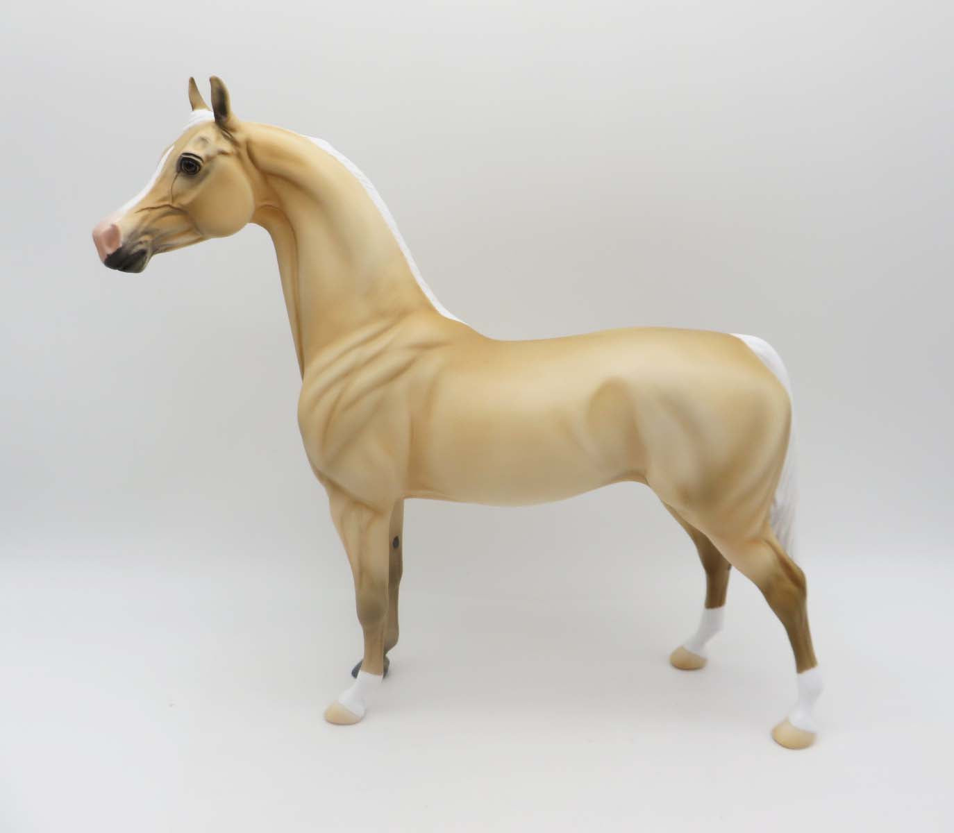Harlow-OOAK Dapple Chestnut Arabian by Angela Marleau P&C 23