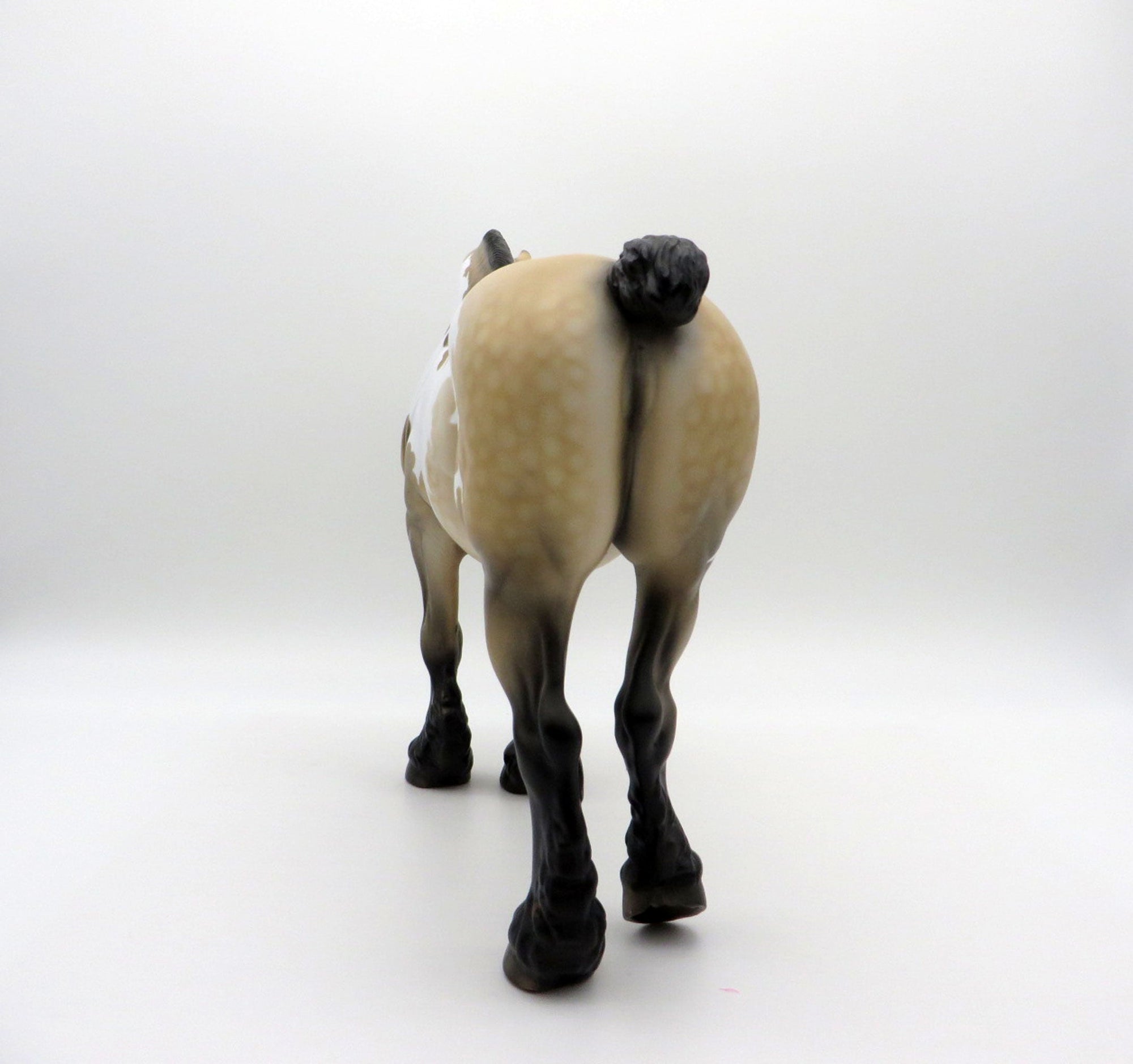 Hazel-OOAK Buckskin Paint Heavy Draft Mare SHCF 2021