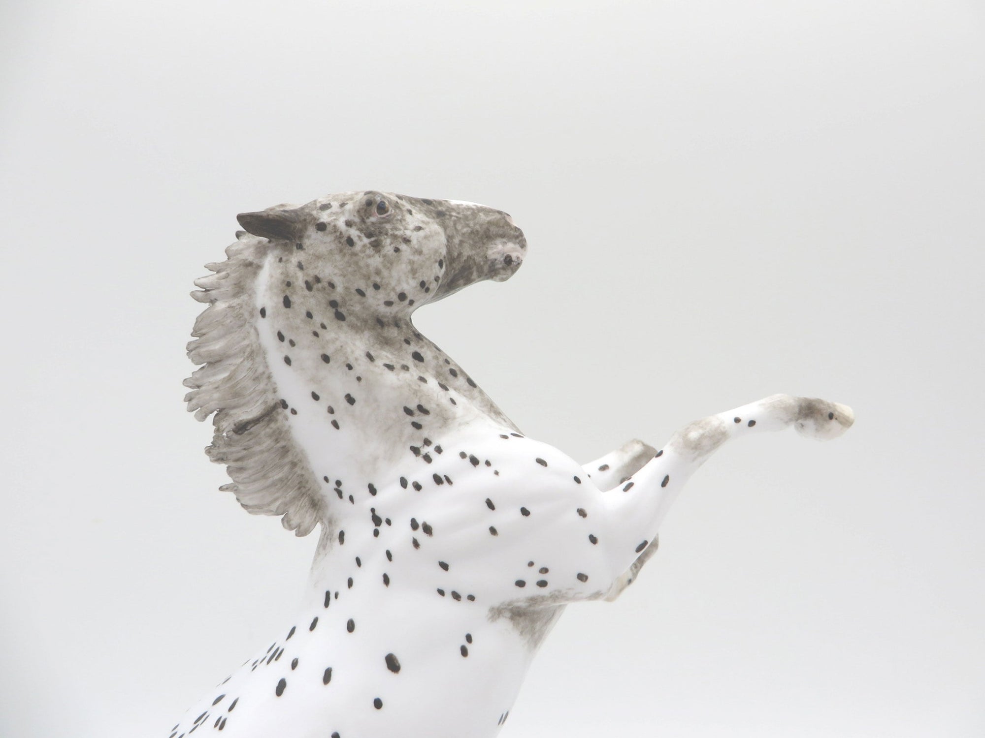 He Said She Said-OOAK Rearing Pebbles Painted By Andrea EQ 21