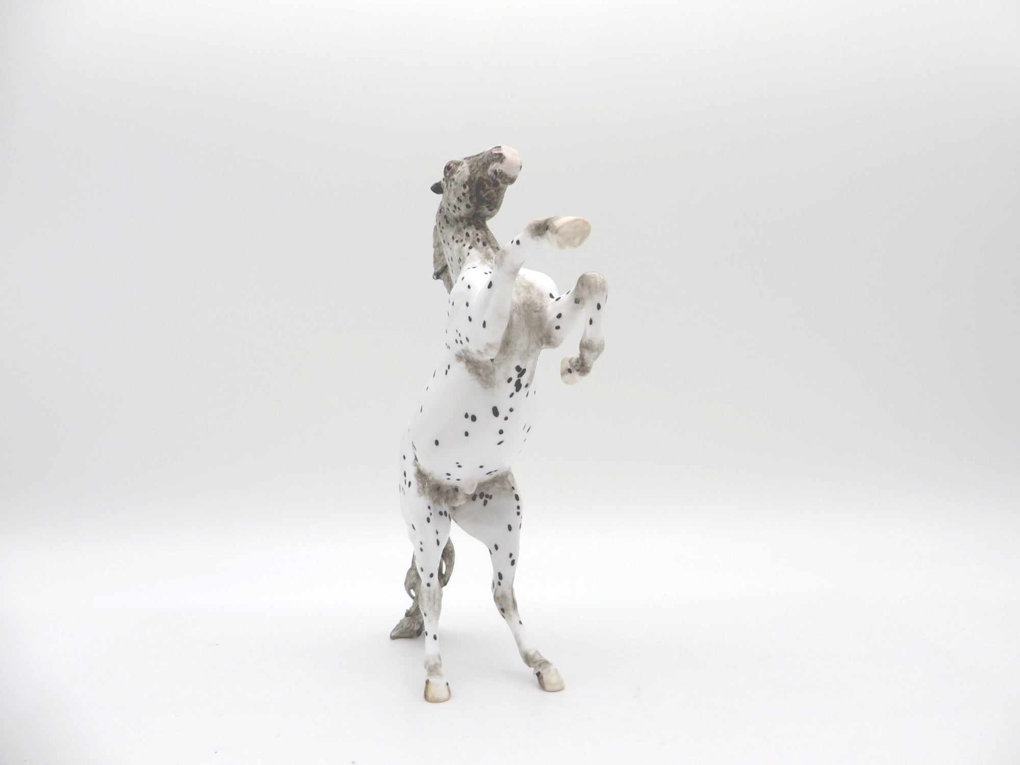 He Said She Said-OOAK Rearing Pebbles Painted By Andrea EQ 21