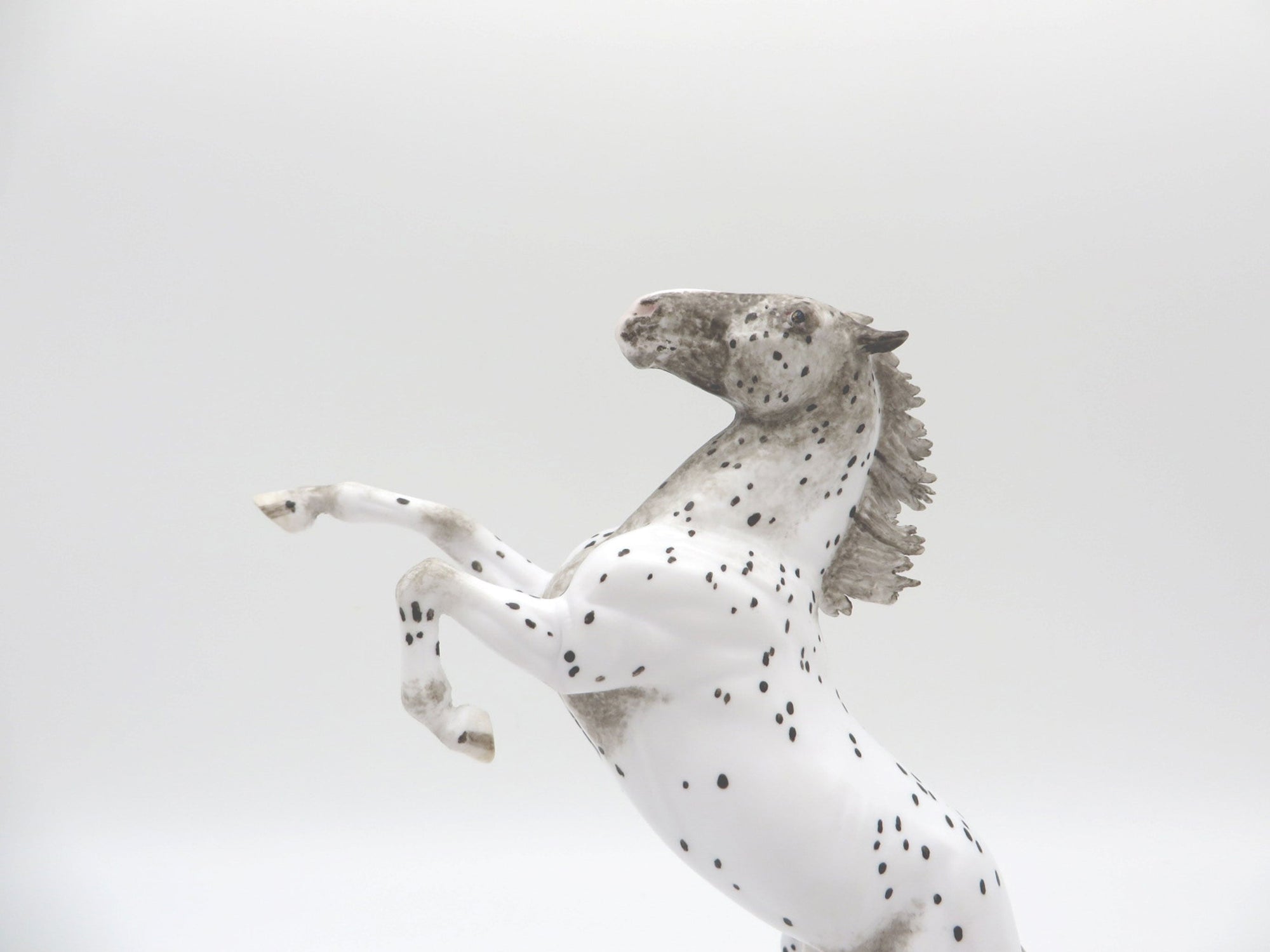 He Said She Said-OOAK Rearing Pebbles Painted By Andrea EQ 21