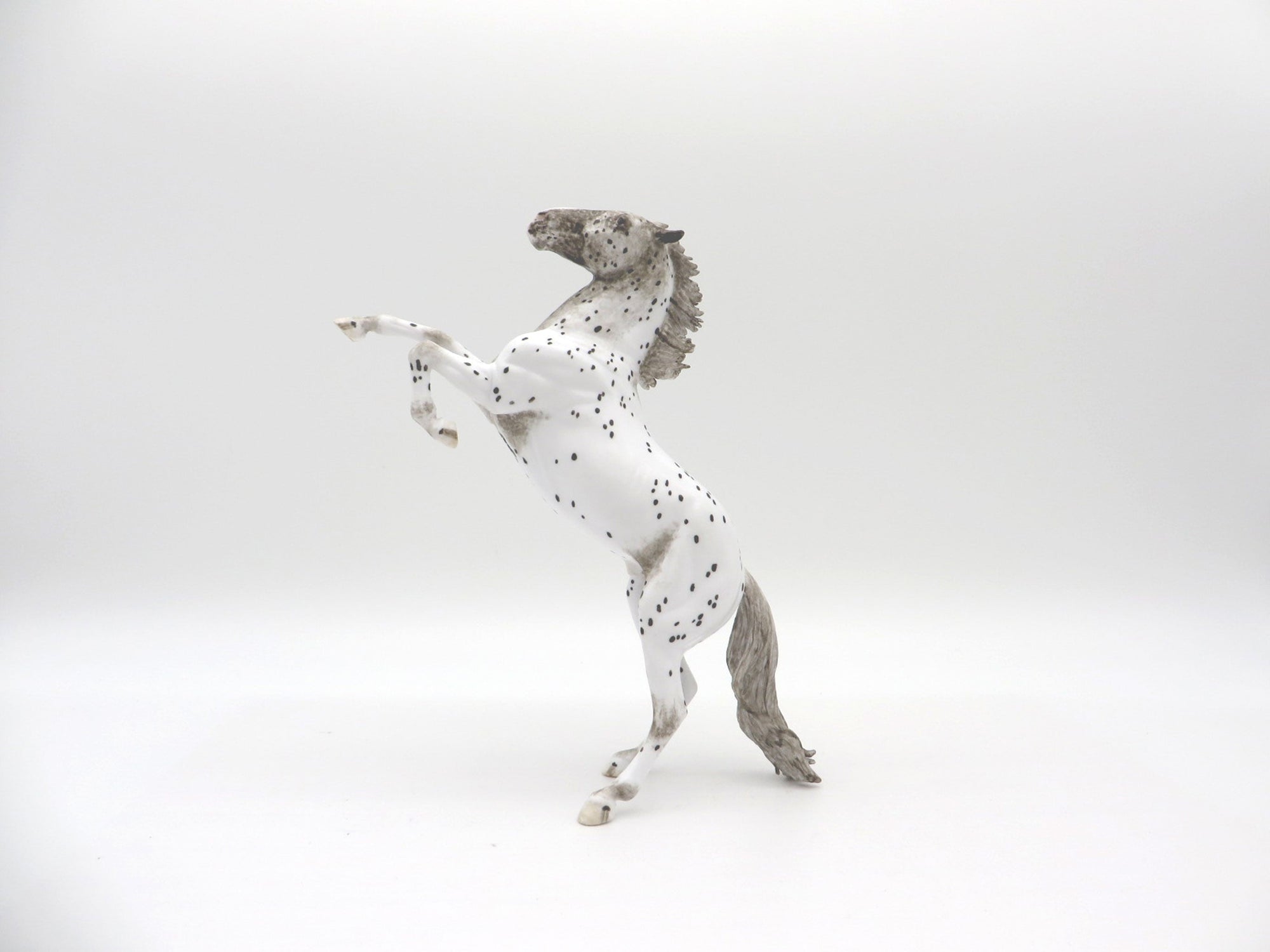 He Said She Said-OOAK Rearing Pebbles Painted By Andrea EQ 21