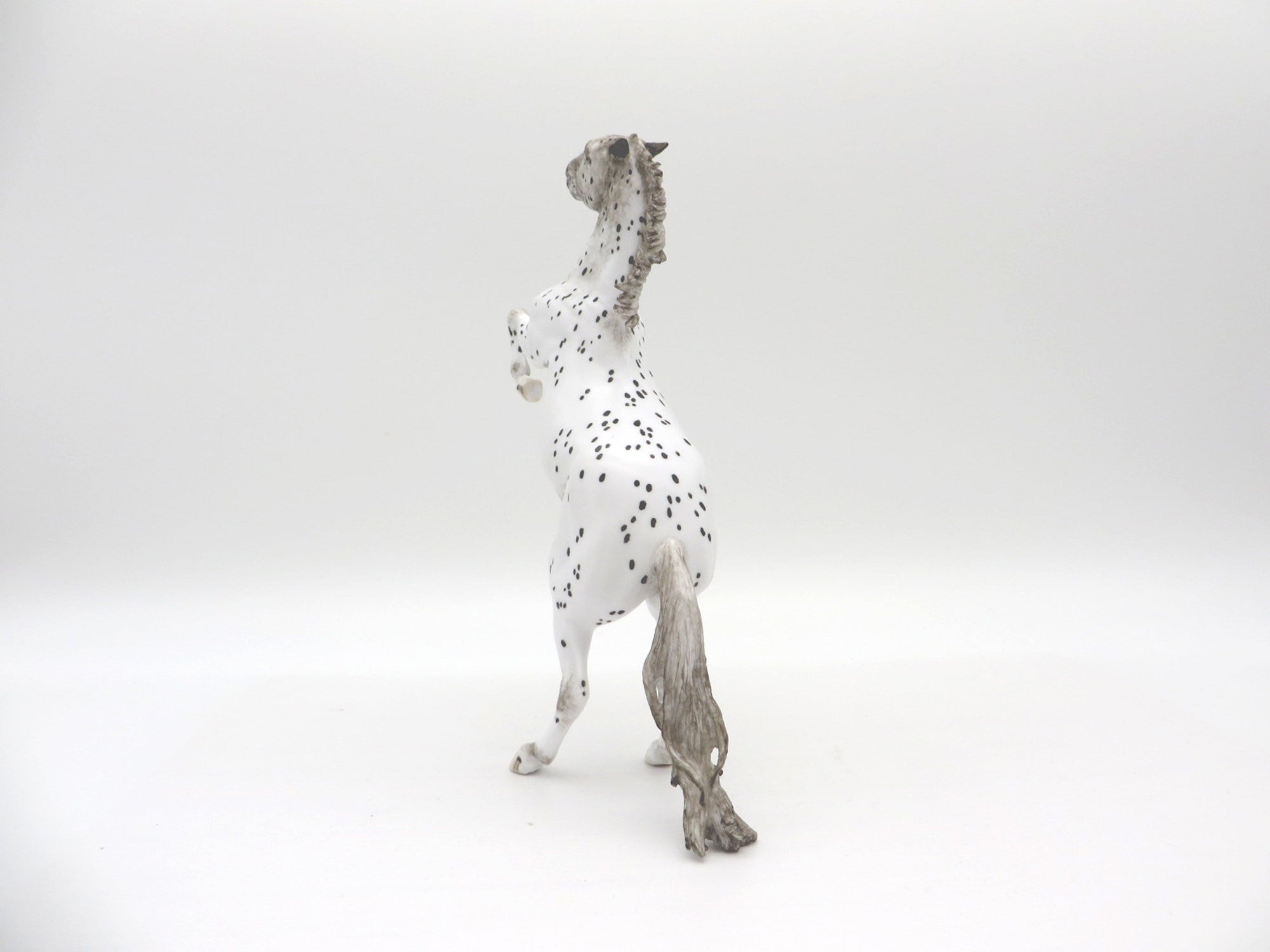 He Said She Said-OOAK Rearing Pebbles Painted By Andrea EQ 21