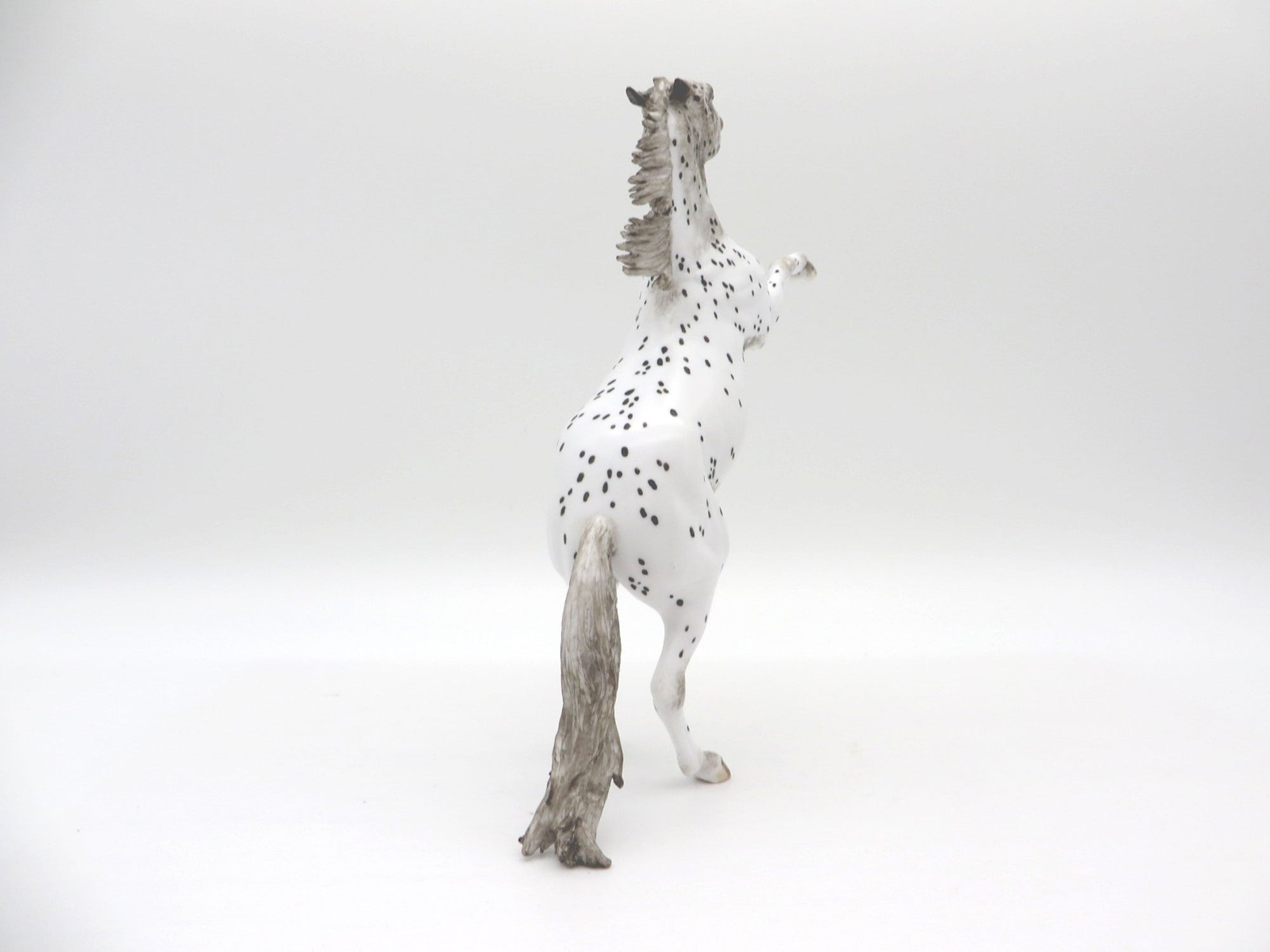 He Said She Said-OOAK Rearing Pebbles Painted By Andrea EQ 21