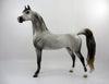 Heart Stalker-OOAK Dapple Grey Arabian Painted by Sheryl Leisure 3/5/21