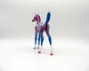 Heritage-OOAK Memorial Day Deco Foal  Painted By Dawn Quick  5/28/21