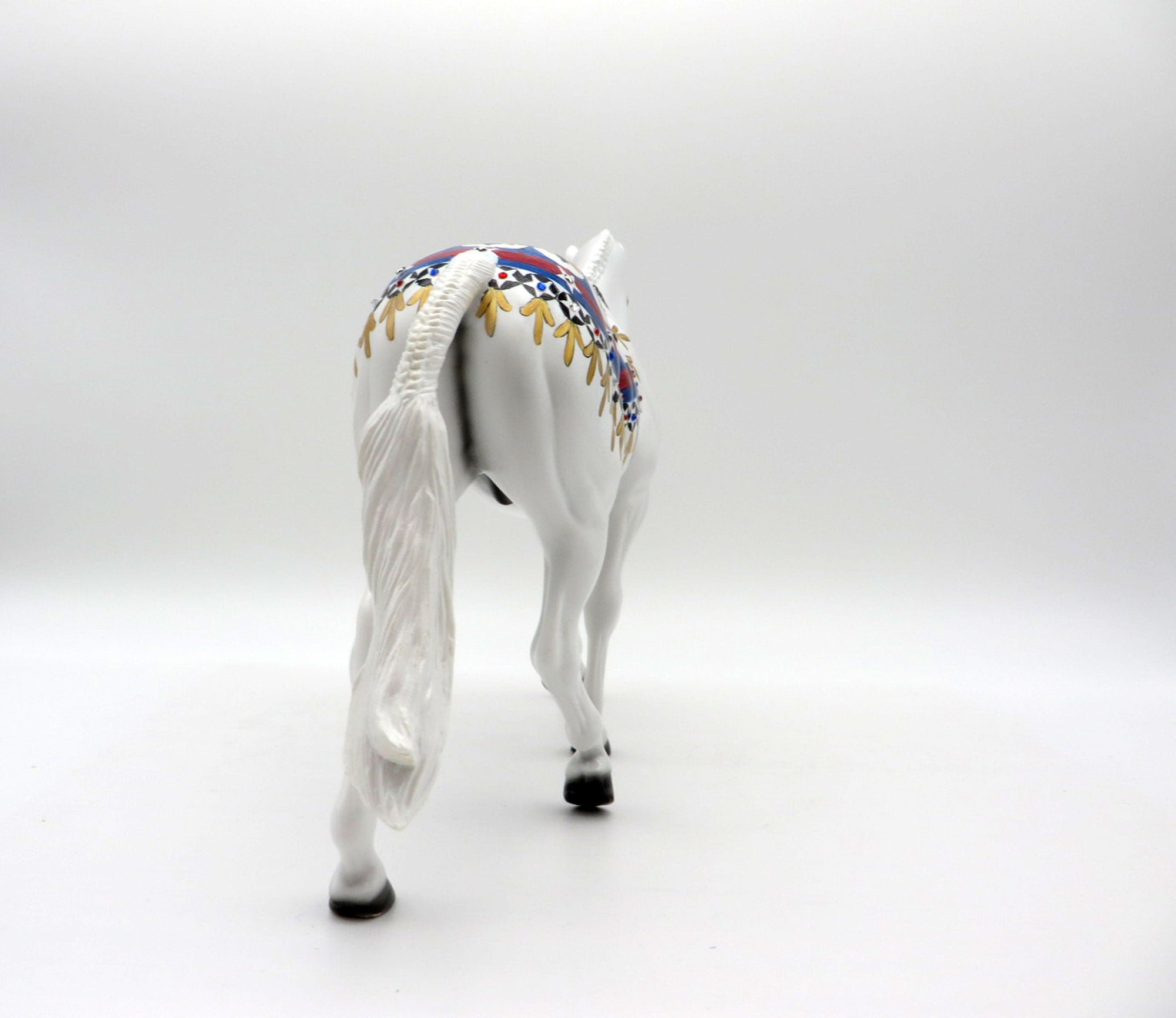 Hero-OOAK Memorial Day Deco Pony Painted By Dawn Quick  5/28/21