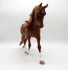 Heroine-LE-Chestnut Palouse painted by Julie Keim Art of the Equilocity 2021