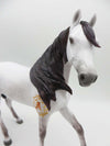 Hester - LE 30 - Dappled Mulberry Grey Custom Arabian Mare By Ellen Robbins - Classic Literature Series 2023