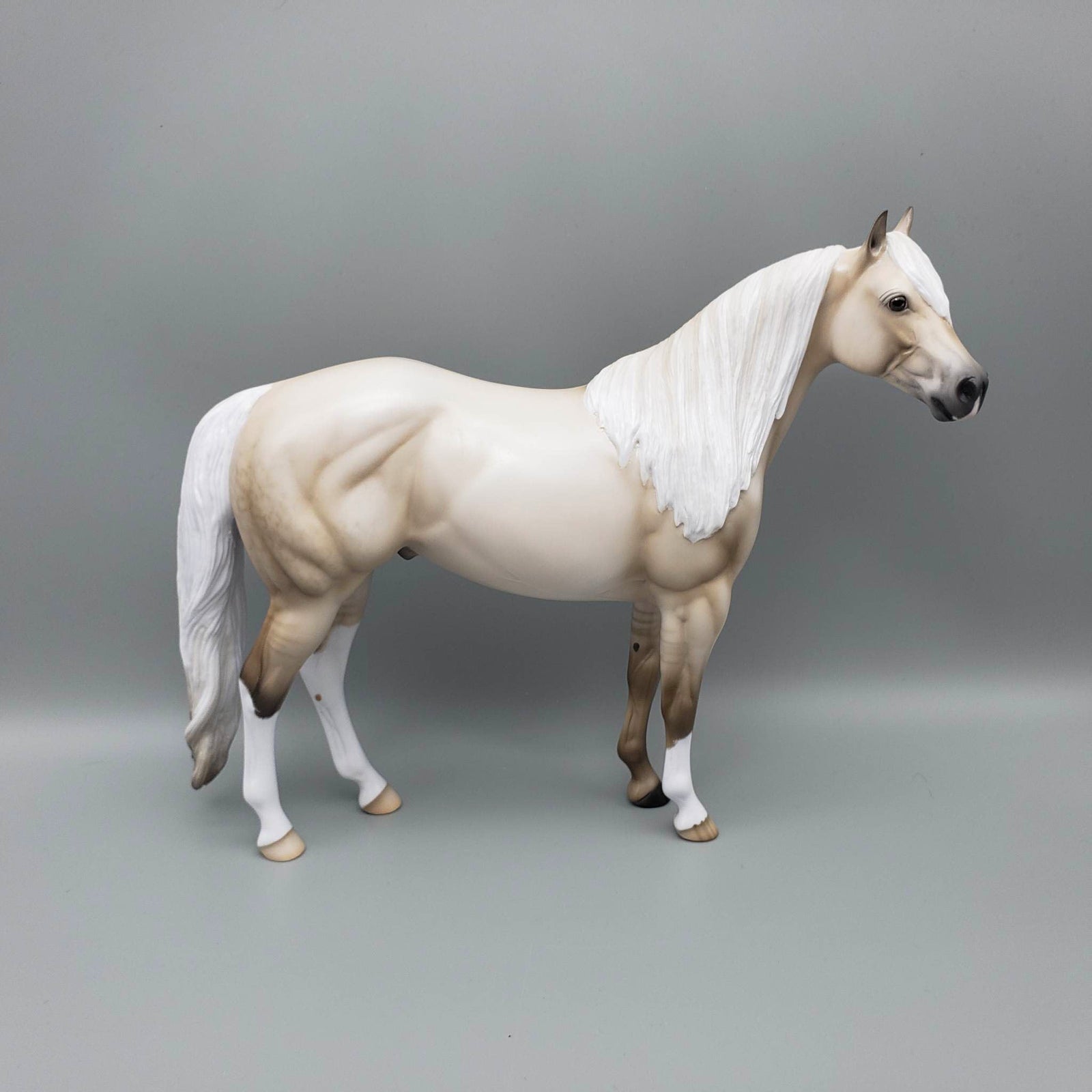 Heza Country Star OOAK Cremello ISH By Ellen Robbins Best Offers 6/19/23