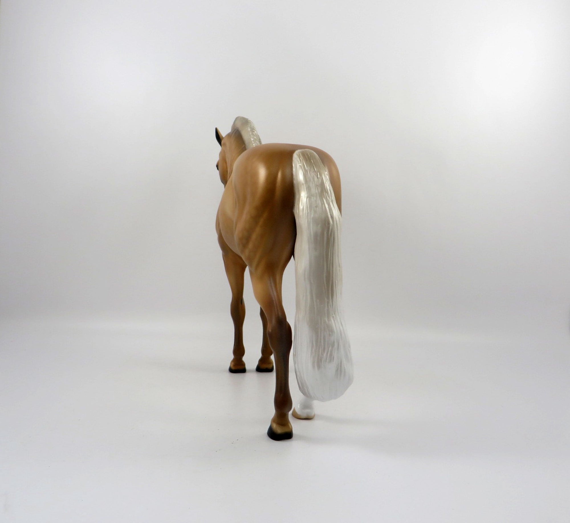 Hiatus-OOAK Dapple Palomino Andalusian Painted By Audrey Dixon 3/12/21