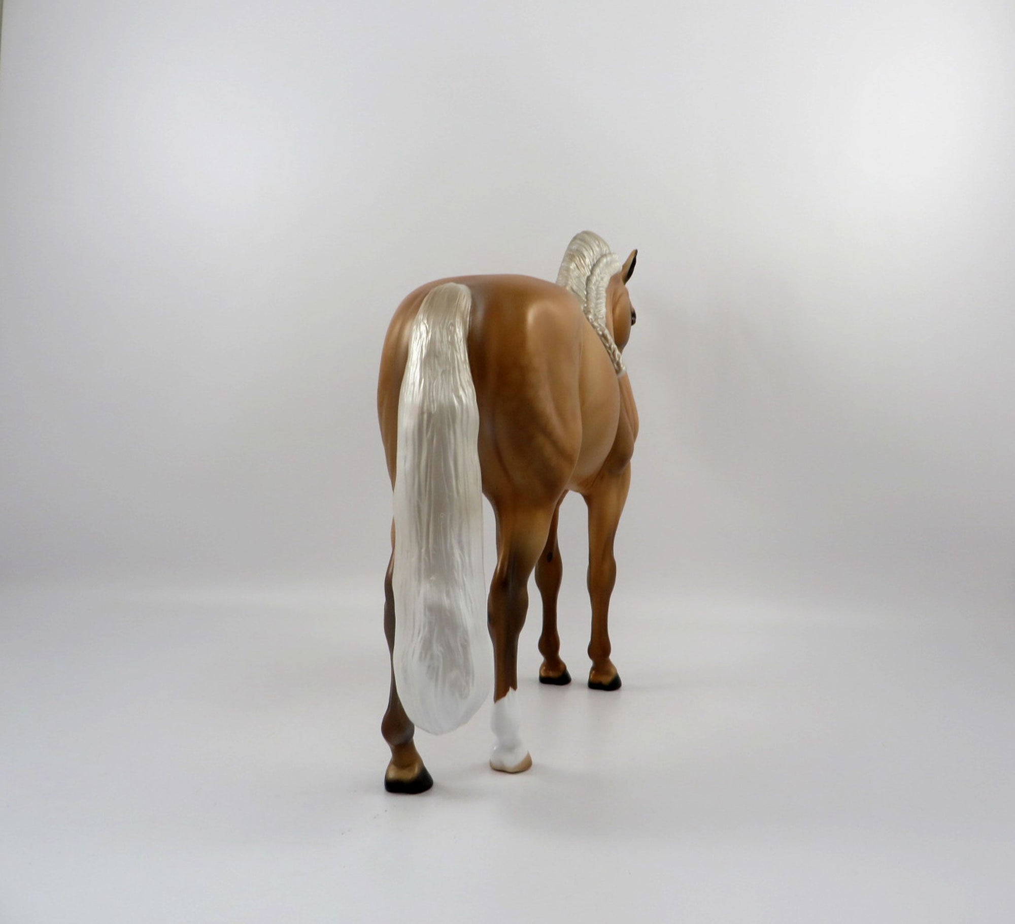 Hiatus-OOAK Dapple Palomino Andalusian Painted By Audrey Dixon 3/12/21