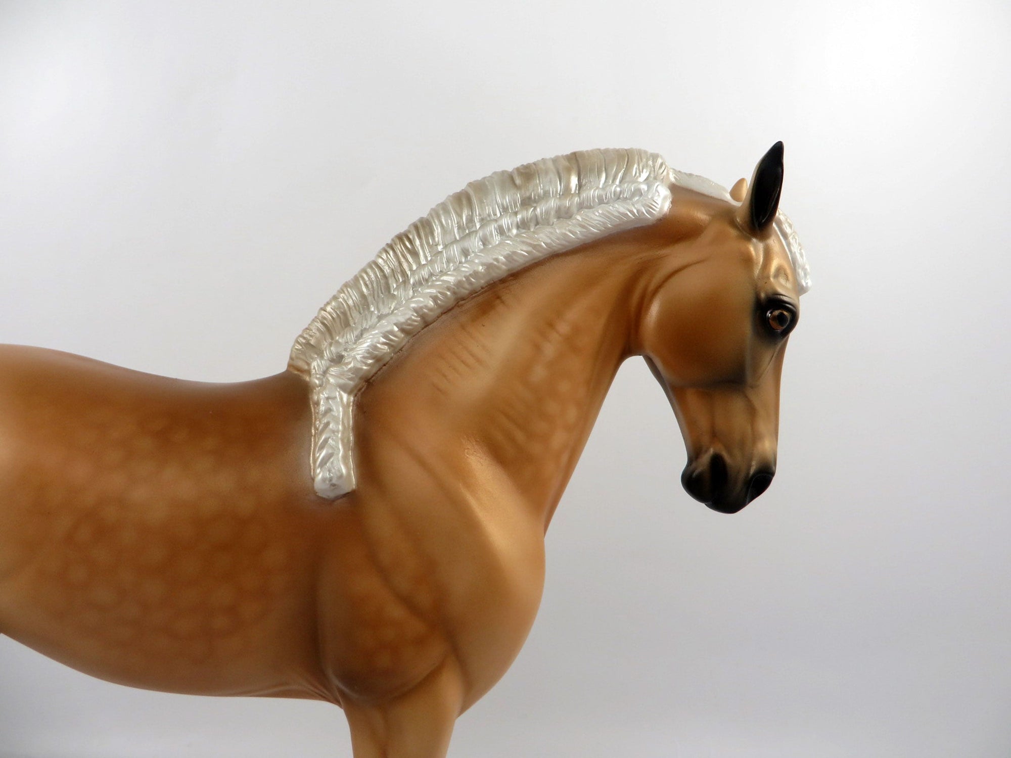 Hiatus-OOAK Dapple Palomino Andalusian Painted By Audrey Dixon 3/12/21