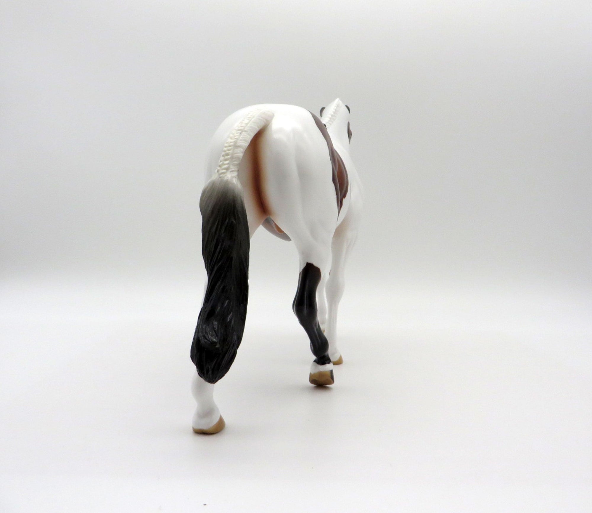 Hindi-OOAK Dapple Bay Pinto Pony SHCF 2021