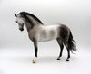 Hitchcock-OOAK Star Dapple Grey Andalusian Painted by Sheryl Leisure 1/3/22