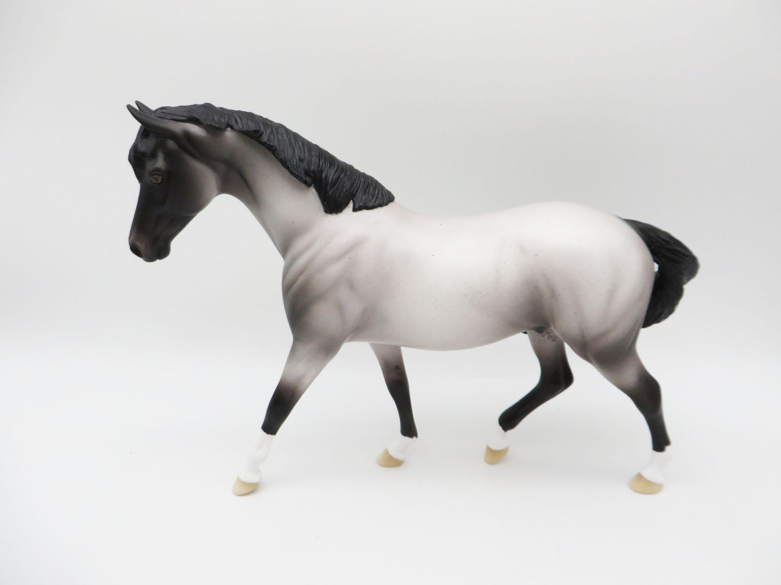 Holiday Blues - OOAK - Blue Roan Pony By Ellen Robbins - CT22