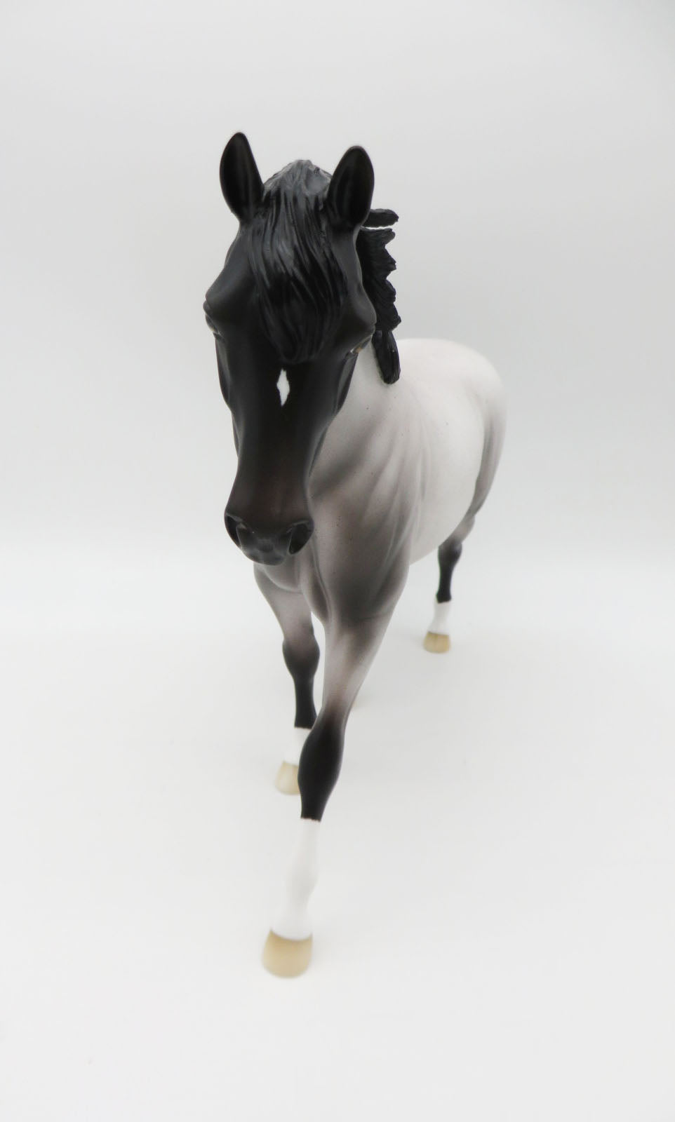 Holiday Blues - OOAK - Blue Roan Pony By Ellen Robbins - CT22