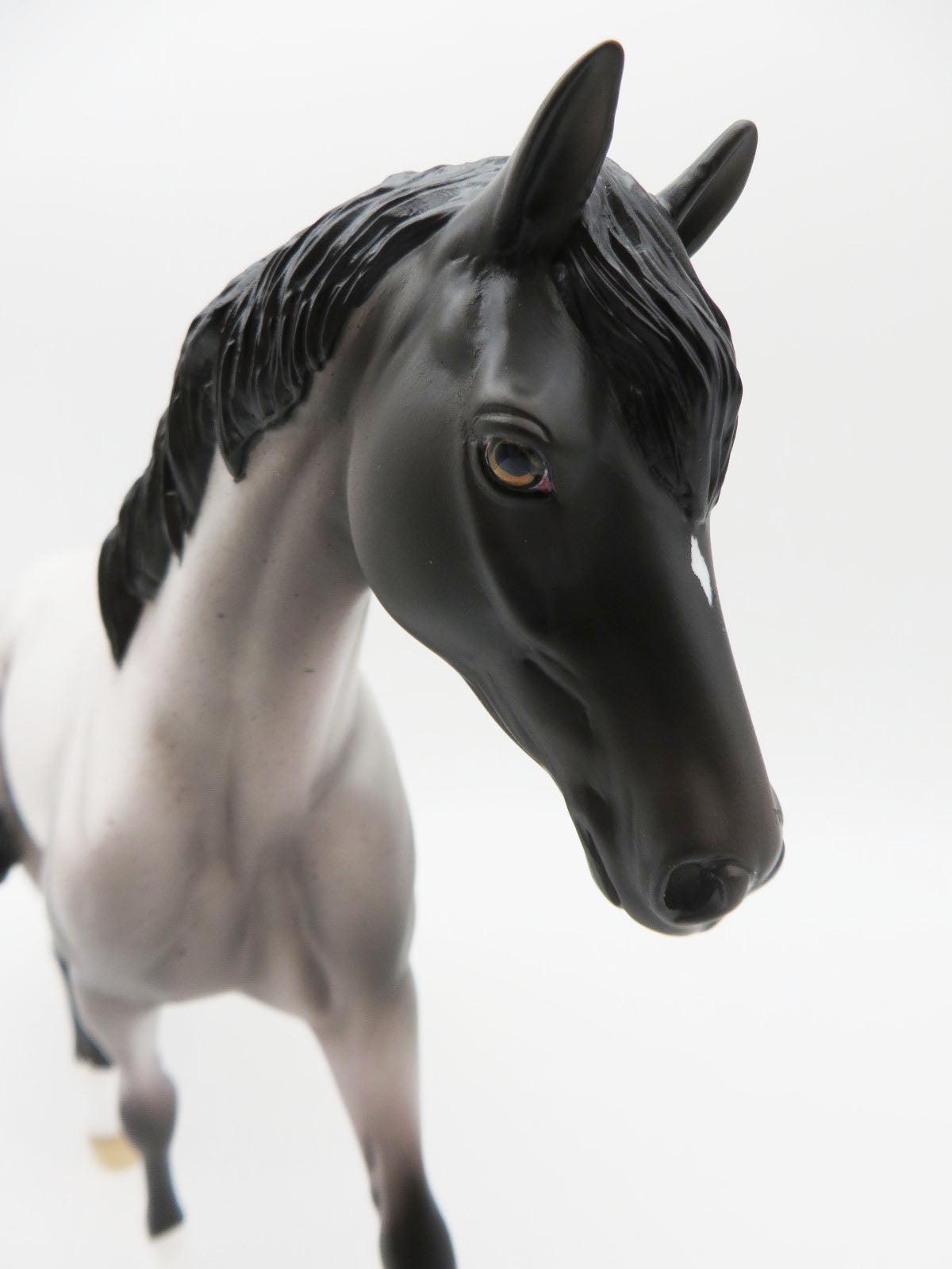 Holiday Blues - OOAK - Blue Roan Pony By Ellen Robbins - CT22