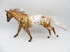 Home For Christmas - BEST OFFER - OOAK - Palomino Appaloosa Stock Running Horse/Remington By Julie Keim - Christmas Tails 2022 - CT22