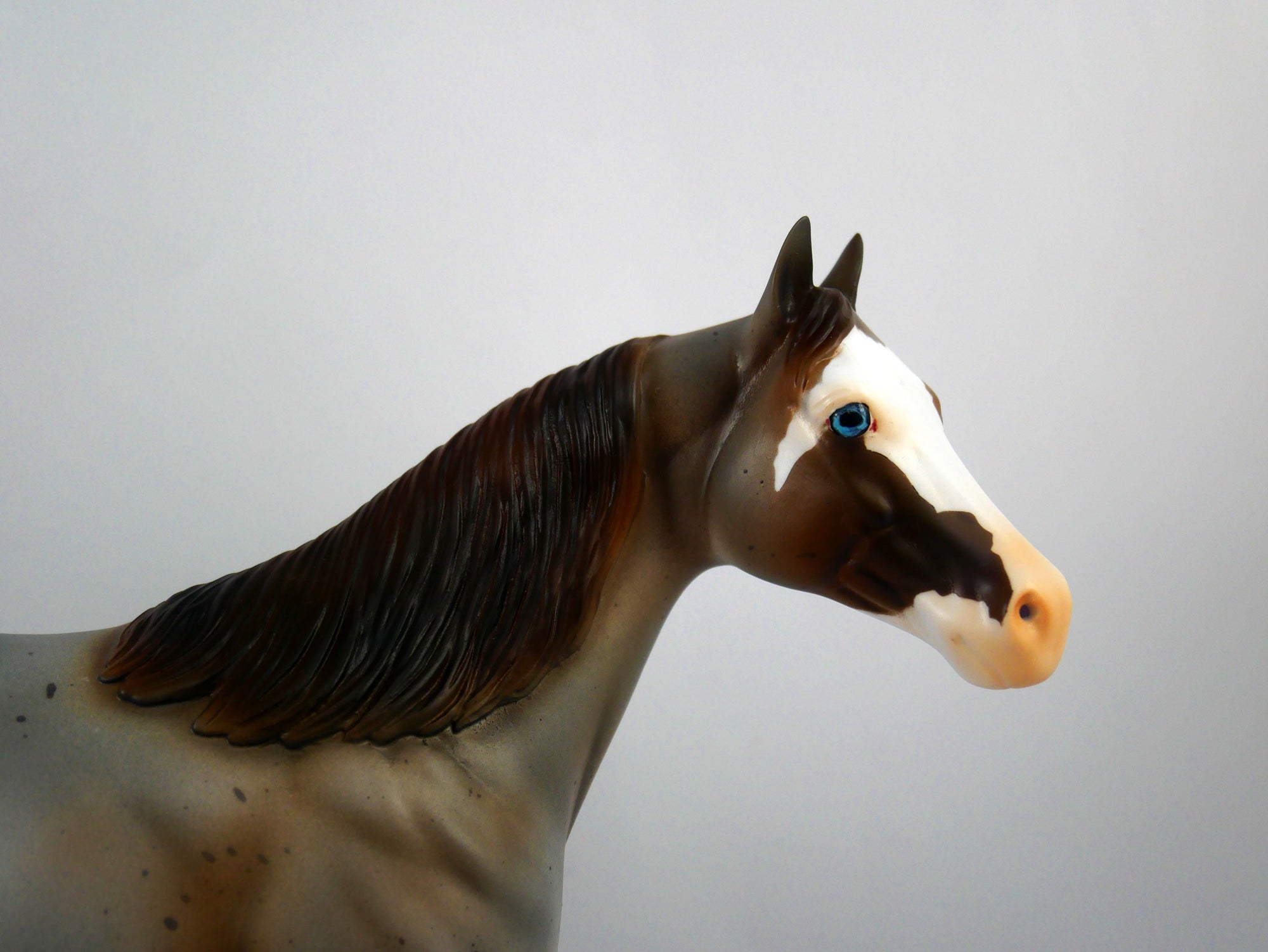 Honey Pie-OOAK Roan ISH Model Horse 1/20/21