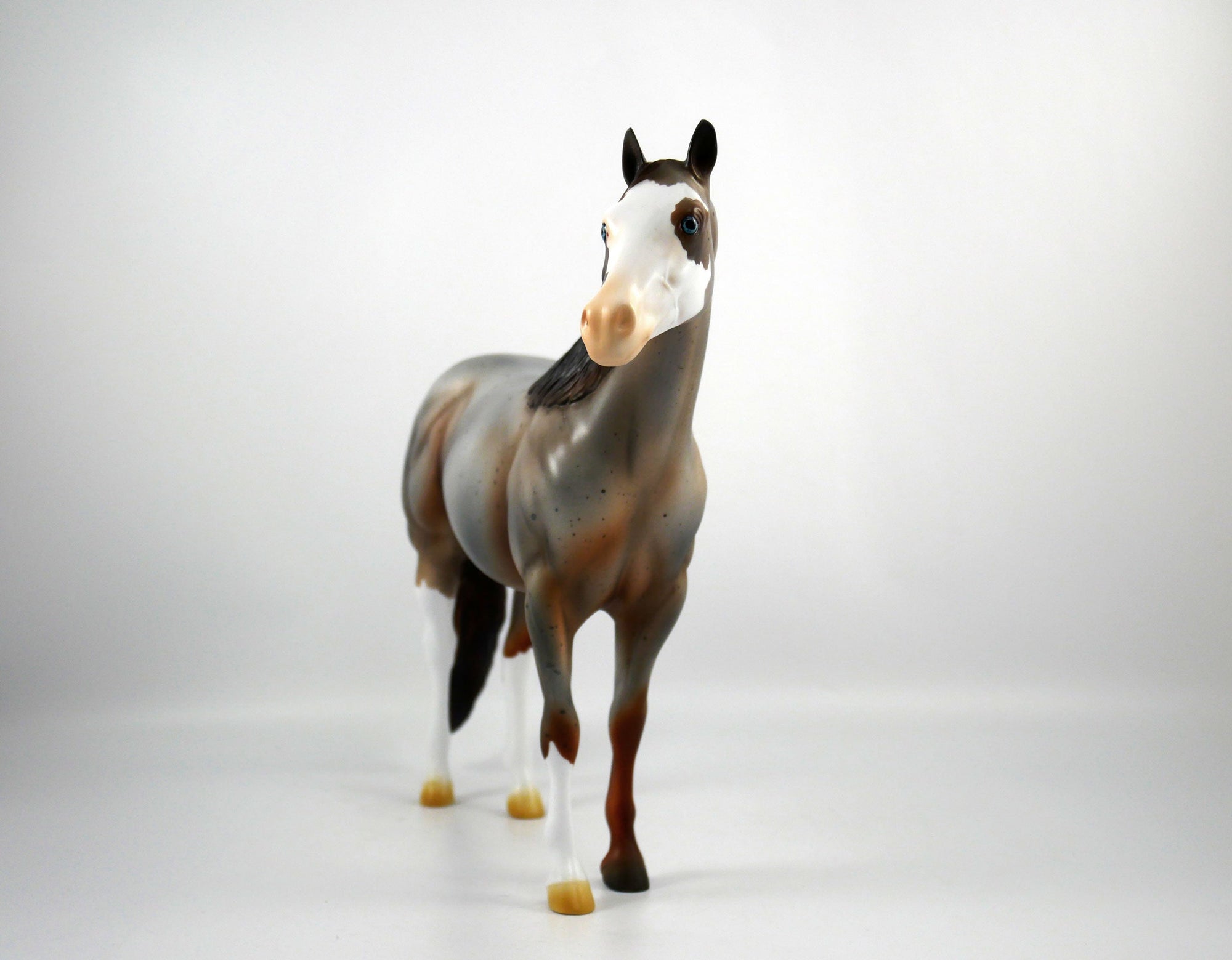 Honey Pie-OOAK Roan ISH Model Horse 1/20/21