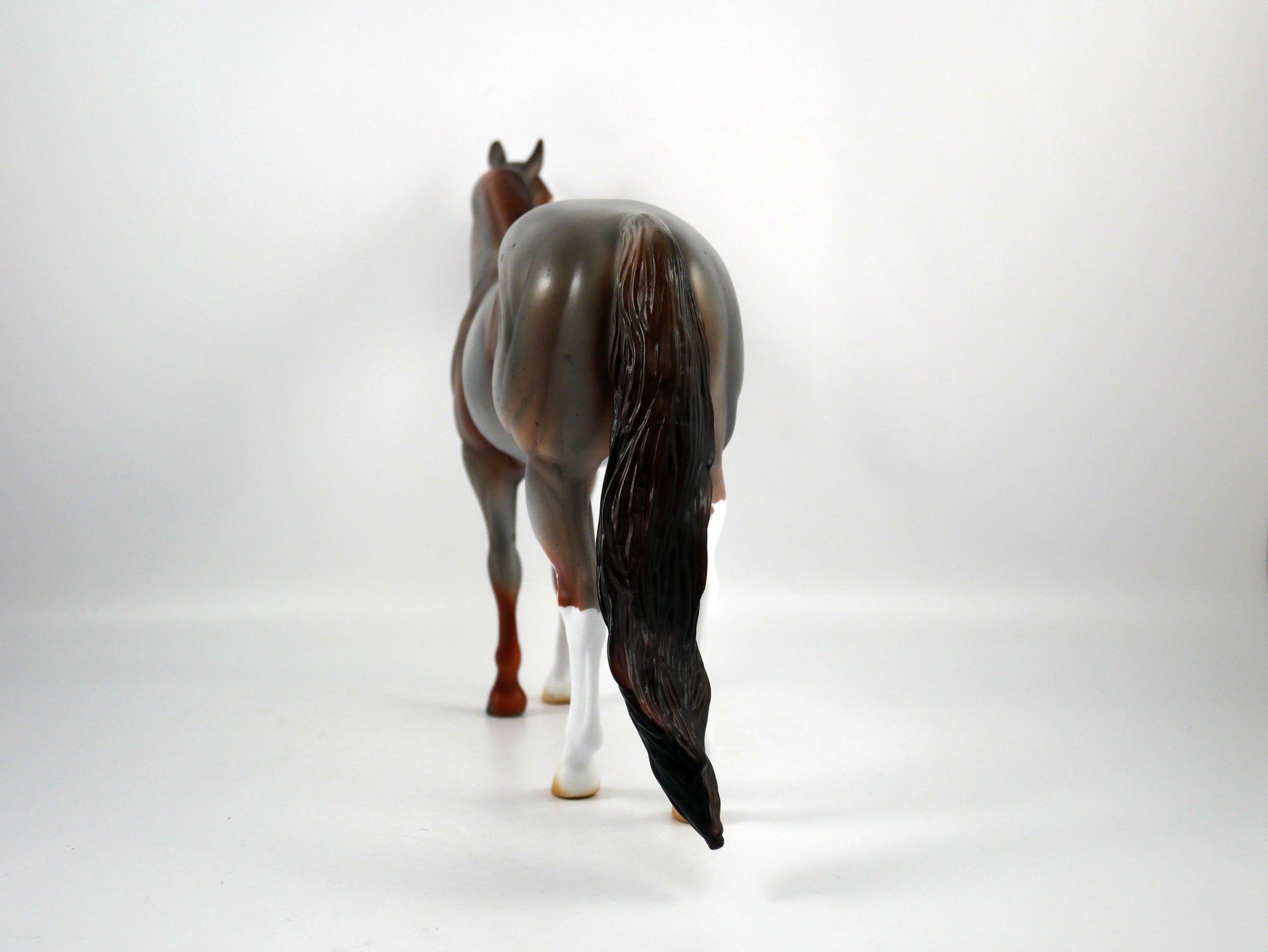 Honey Pie-OOAK Roan ISH Model Horse 1/20/21