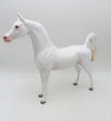 Horses In Heaven - OOAK - White Arabian By Ashley Palmer - SHCF23