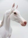 Horses In Heaven - OOAK - White Arabian By Ashley Palmer - SHCF23