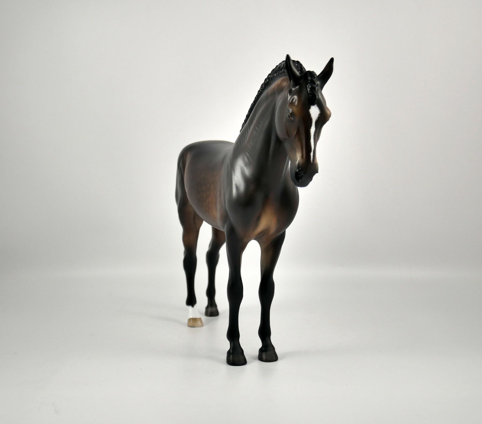 Hot Cocoa-OOAK Dapple Bay Andalusian Painted By Sheryl Leisure 12/30/20