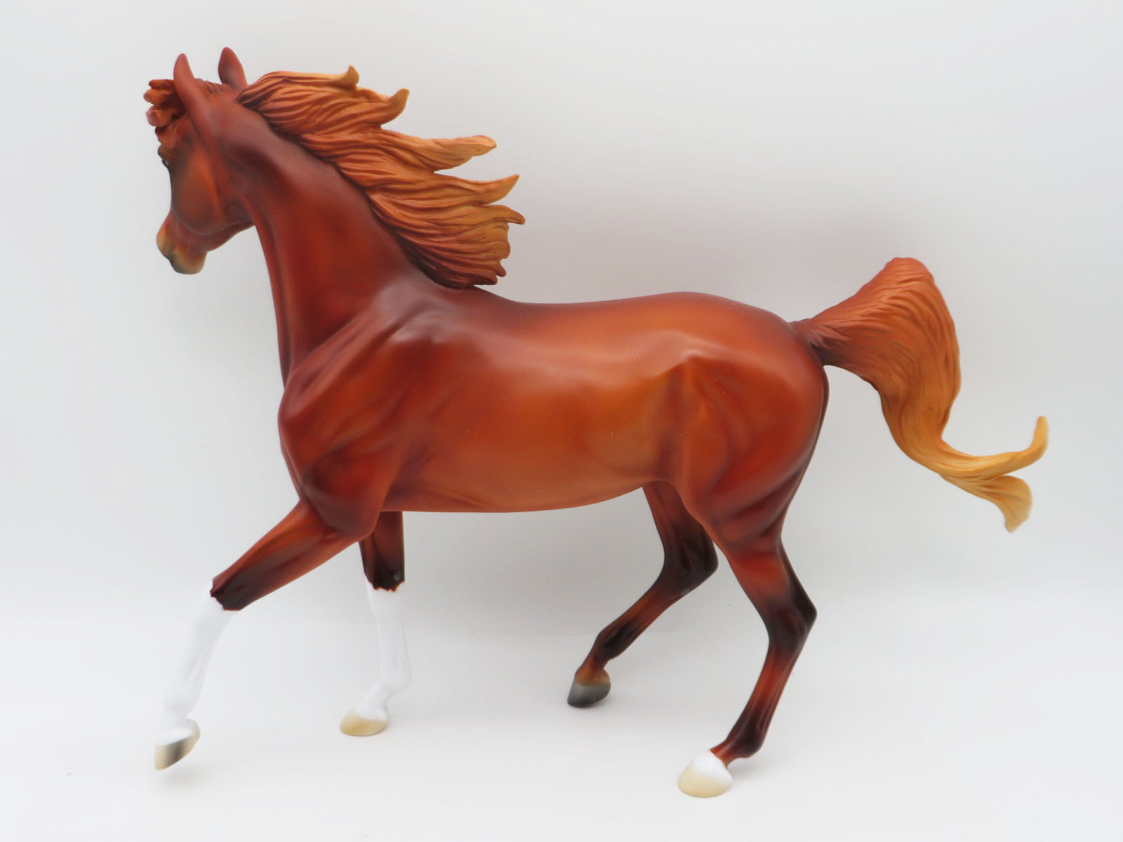 Hot Cider - LE 15 - Chestnut Arabian Mare by Angela Marleau - Christmas Tails 2022 - CT22