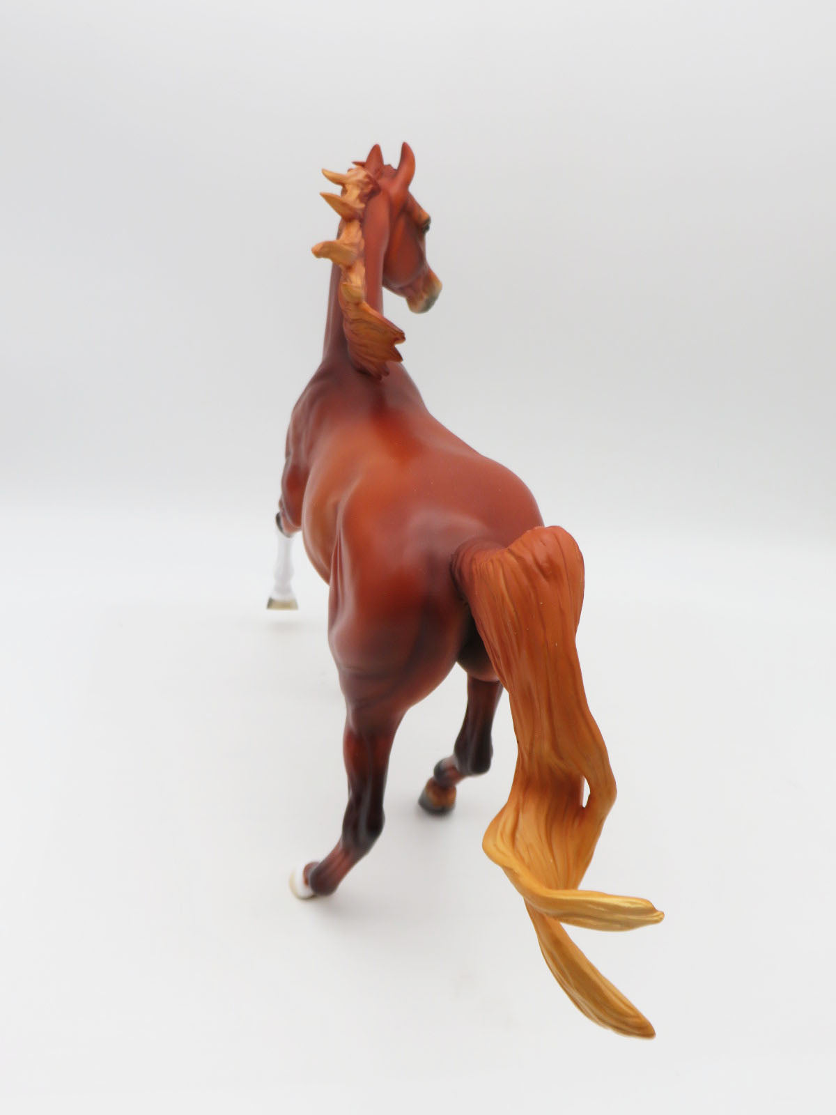 Hot Cider - LE 15 - Chestnut Arabian Mare by Angela Marleau - Christmas Tails 2022 - CT22