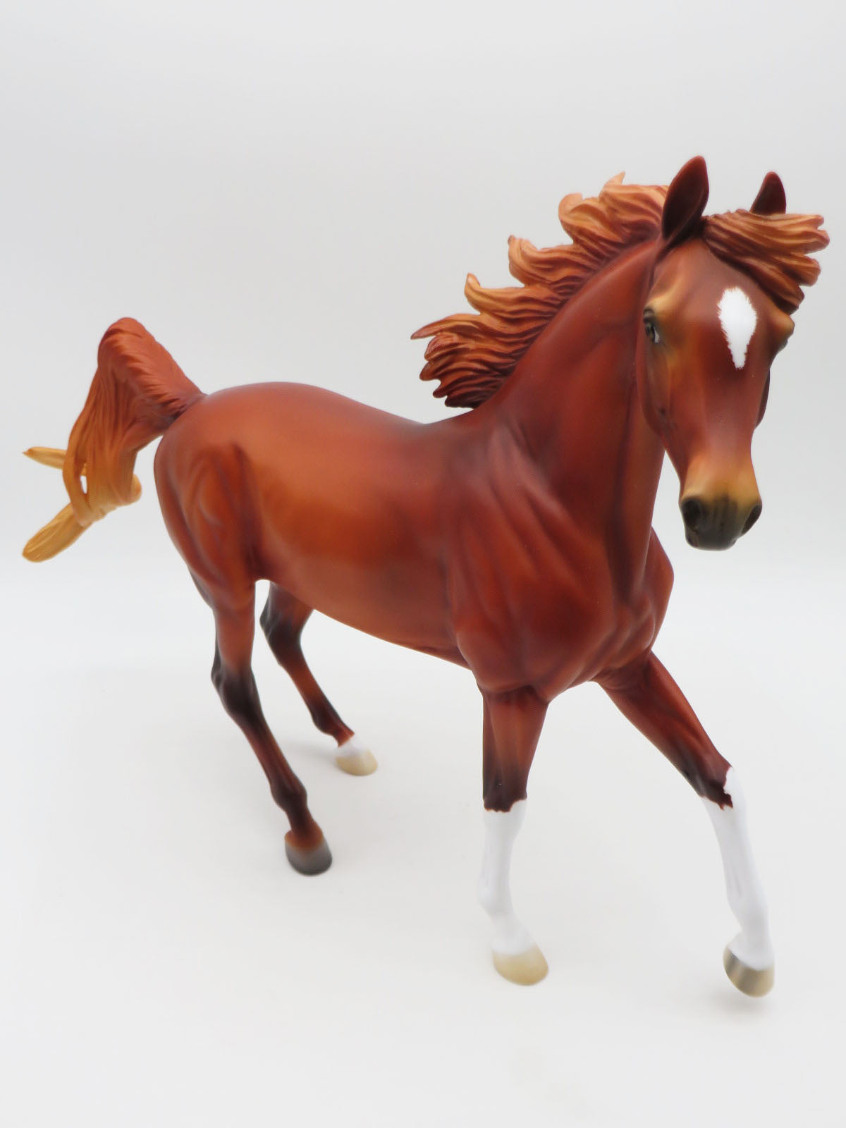 Hot Cider - LE 15 - Chestnut Arabian Mare by Angela Marleau - Christmas Tails 2022 - CT22