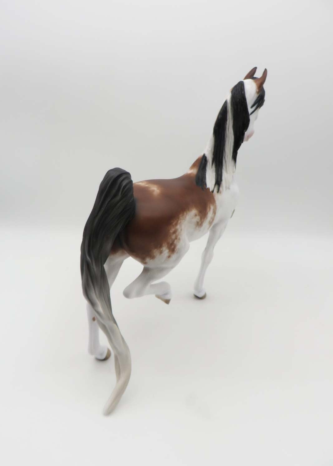 Hudson - OOAK - Bay Sabino American Saddlebred By Sheryl Leisure -SHCF23