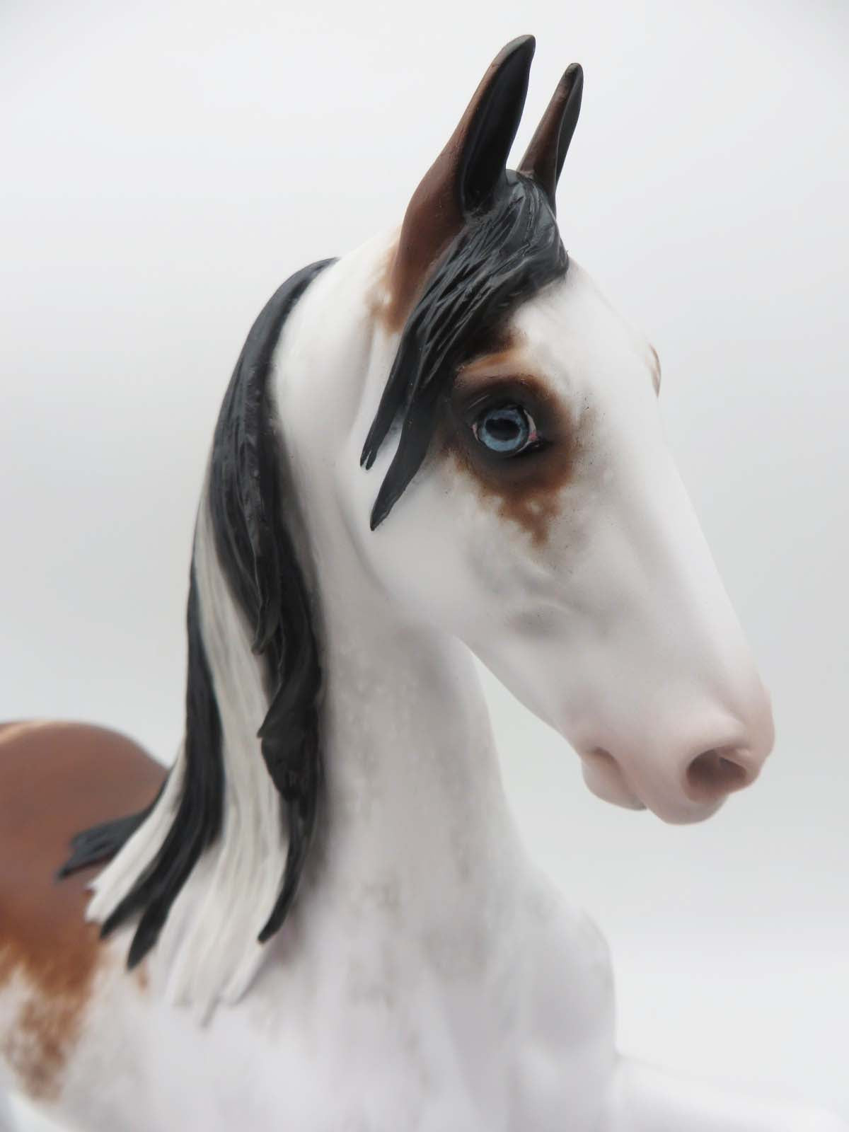 Hudson - OOAK - Bay Sabino American Saddlebred By Sheryl Leisure -SHCF23