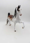 Hudson - OOAK - Bay Sabino American Saddlebred By Sheryl Leisure -SHCF23