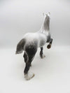 Huisne - OOAK - Dappled Grey Percheron Inspired Custom Heavy Draft By Jess Hamill  - Best Offers 4/24/23