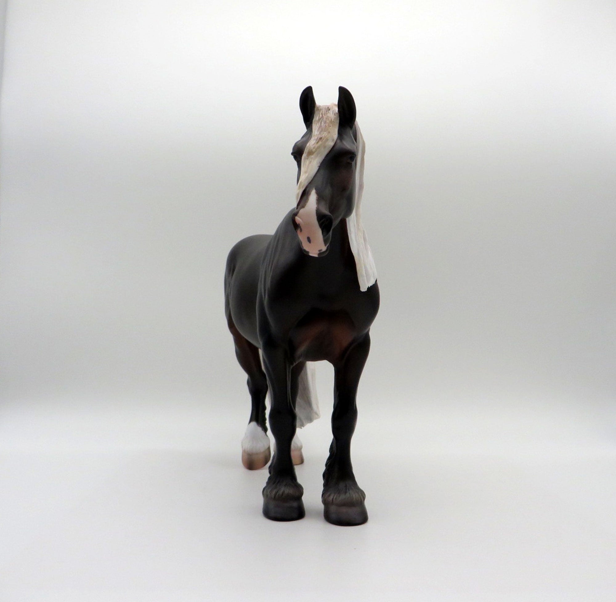 Huron-OOAK Heavy Draft Mare Painted By Caroline Boydston