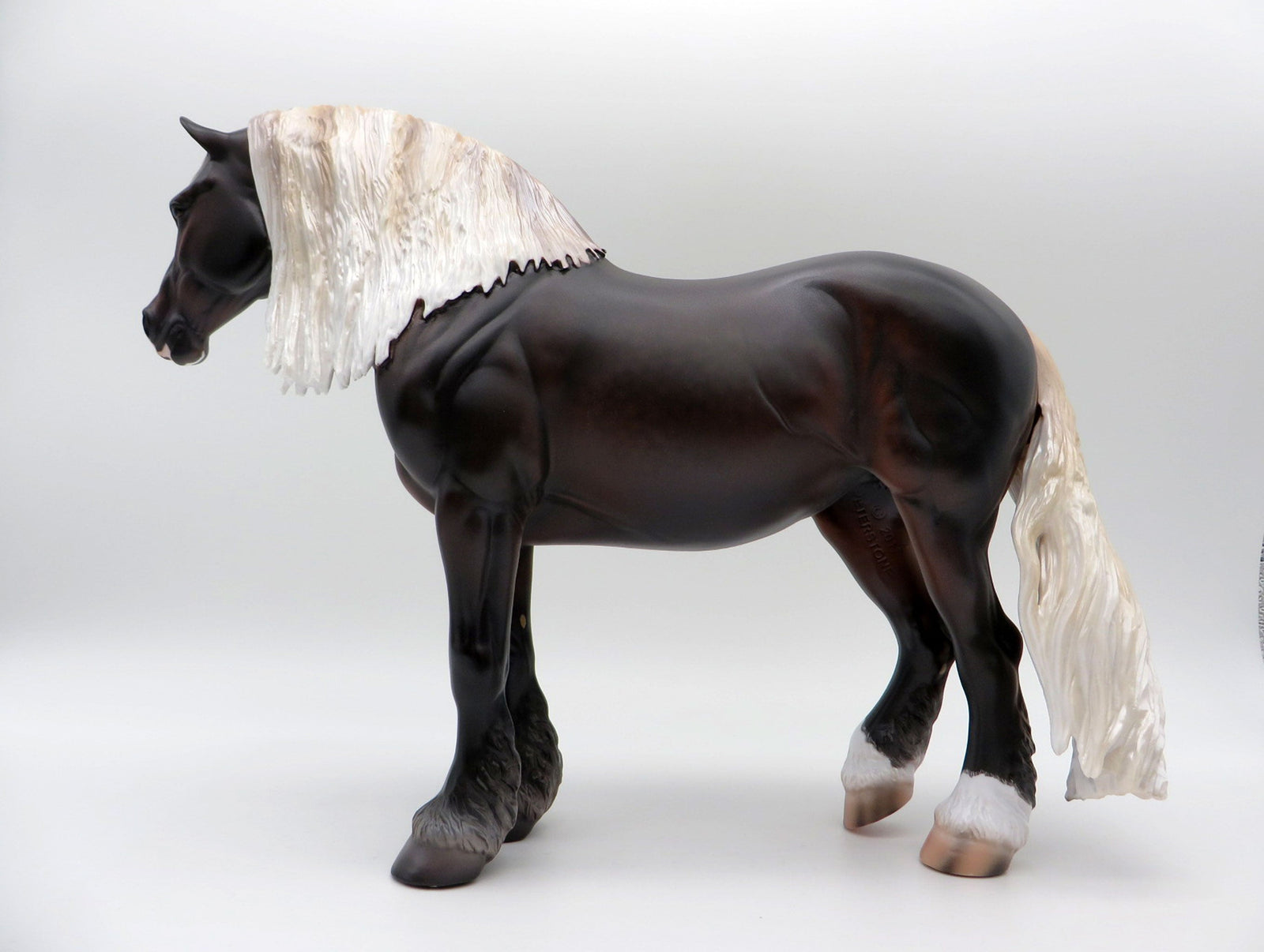 Huron-OOAK Heavy Draft Mare Painted By Caroline Boydston