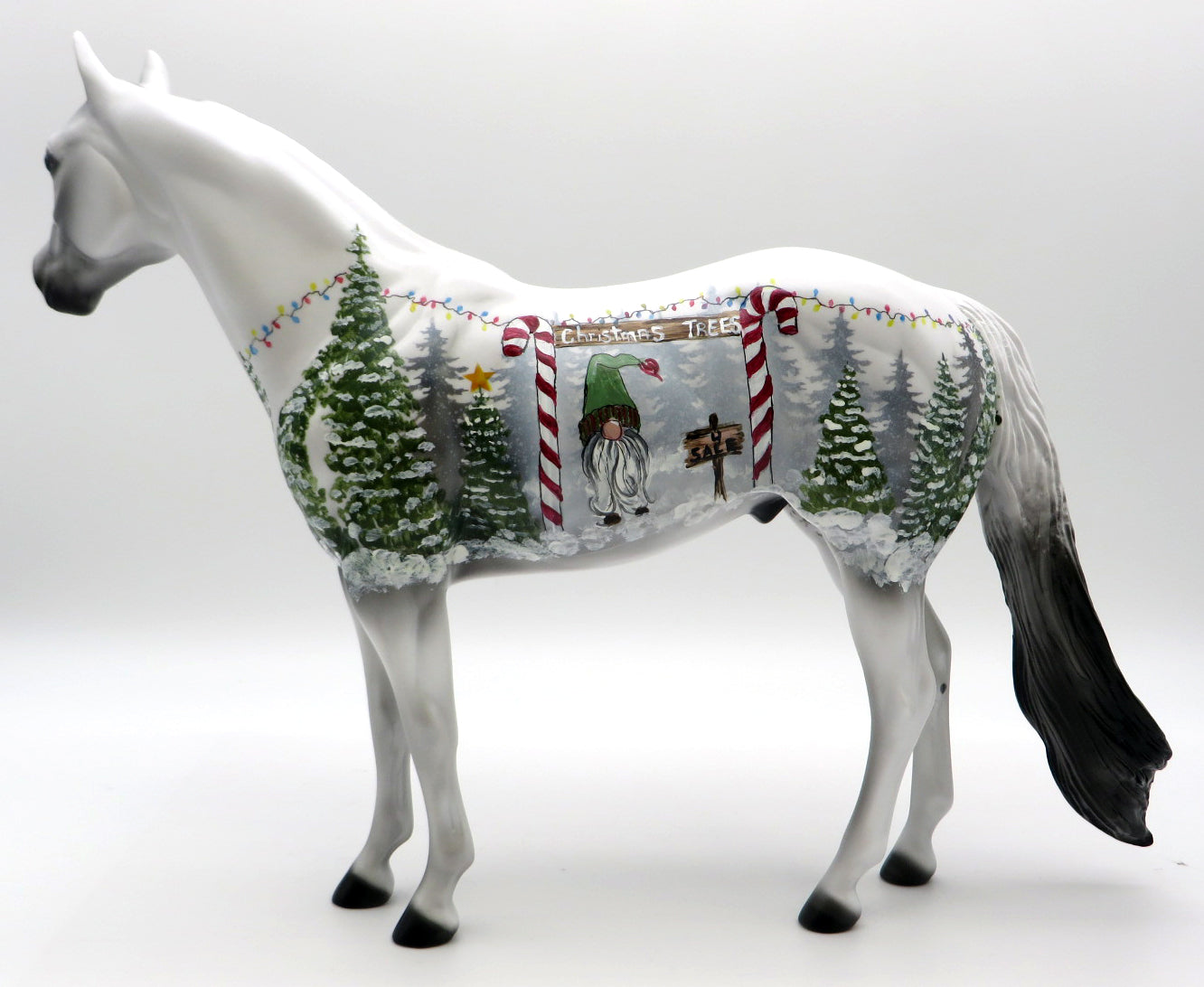 Gnome for the Holiday - BEST OFFER - OOAK Deco ISH - Holiday Sale 2021