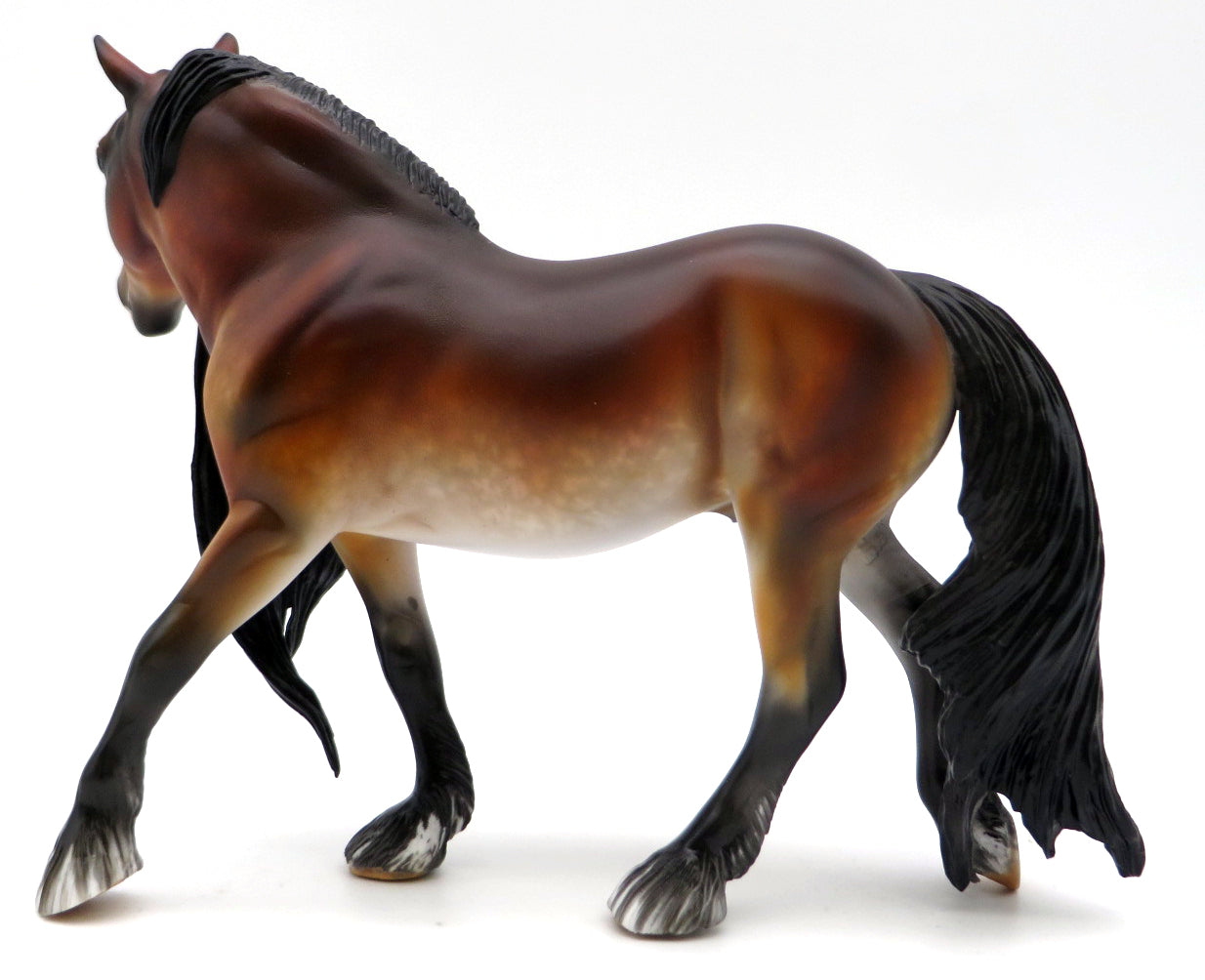 Fredrick-OOAK Dapple Bay Pebbles Draft Painted by Julie Keim 12/25/21