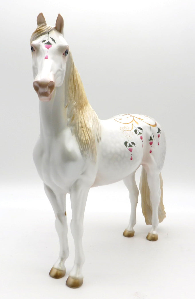 Bleeding Hearts-OOAK Morgan Decorator Painted by Dawn Quick 1/24/22