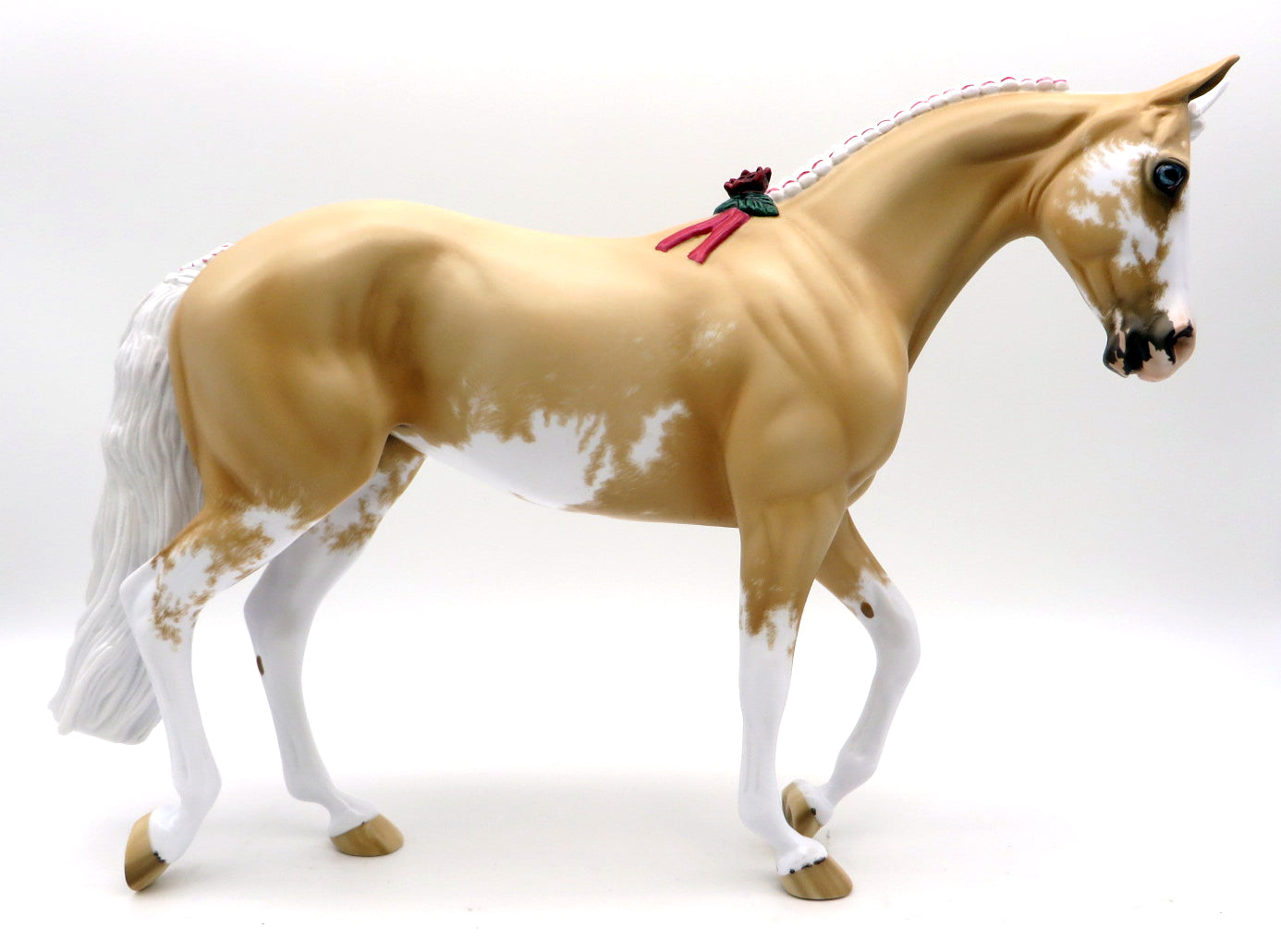 Heart of Gold- OOAK Palomino Thoroughbred Painted by Ellen Robbins 1/24/22