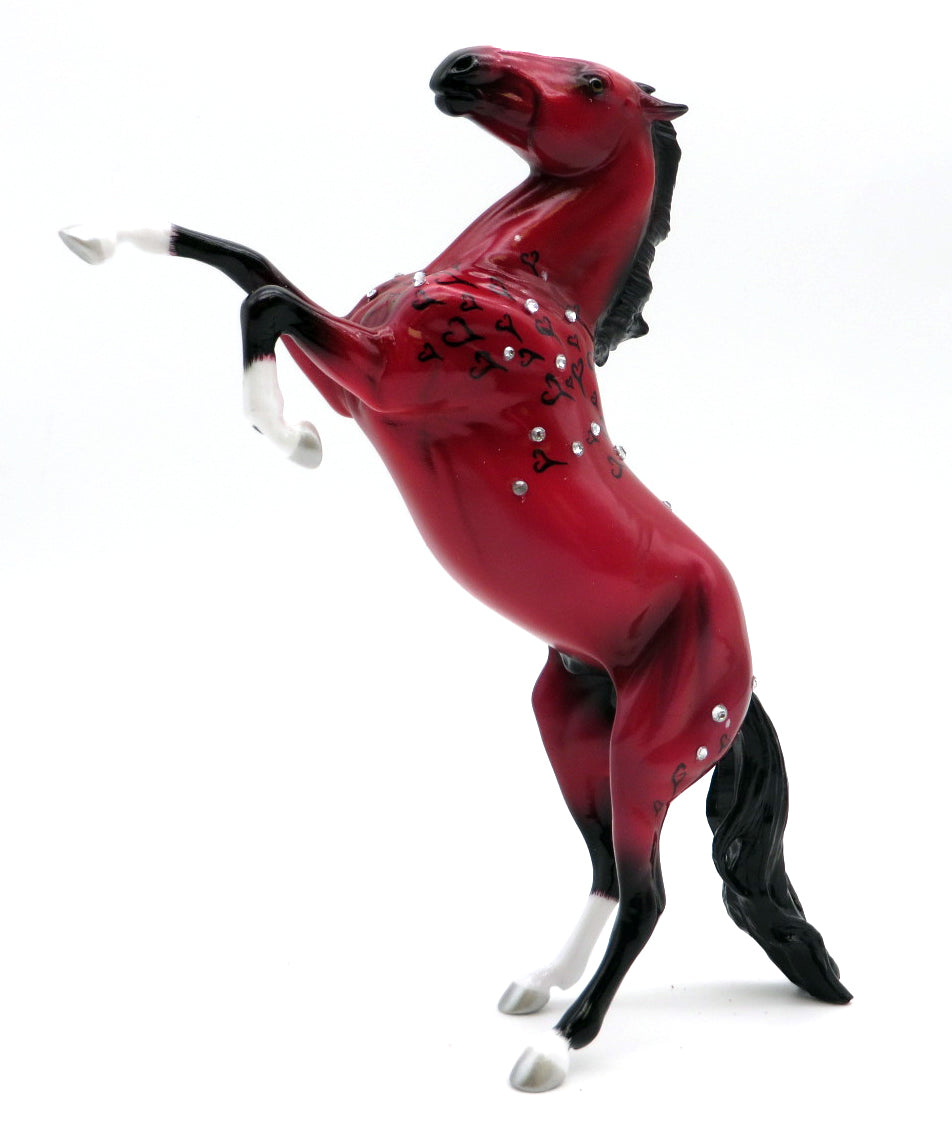 Heartstring - OOAK Decorator Rearing Pebbles Painted by Ellen Robbins  - 1/18/22