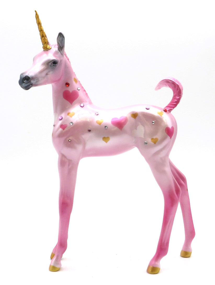 Cadence - OOAK Decorator Unicorn Arabian Foal - 1/18/22