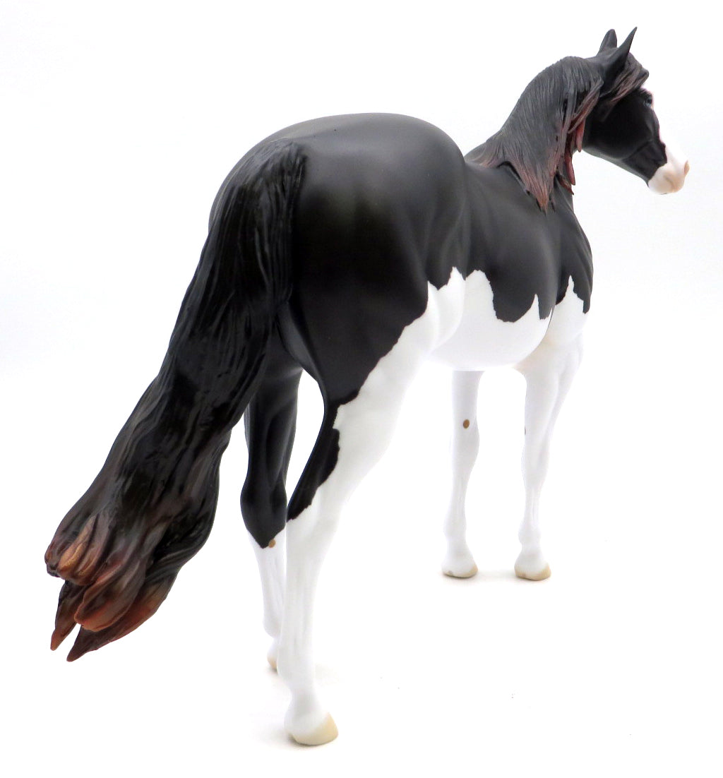 Mycroft-OOAK Dapple Splash ISH Painted by Ellen Robbins 1/24/22