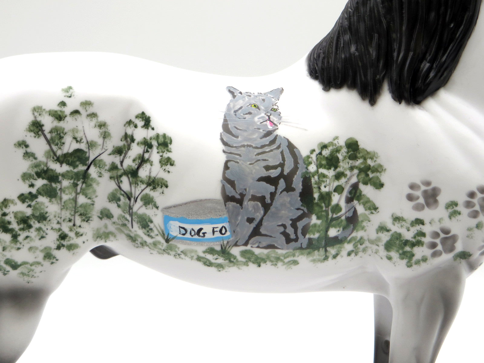 Hounds of Baskervilles-OOAK Morgan Deco Painted by Dawn Quick 1/24/22