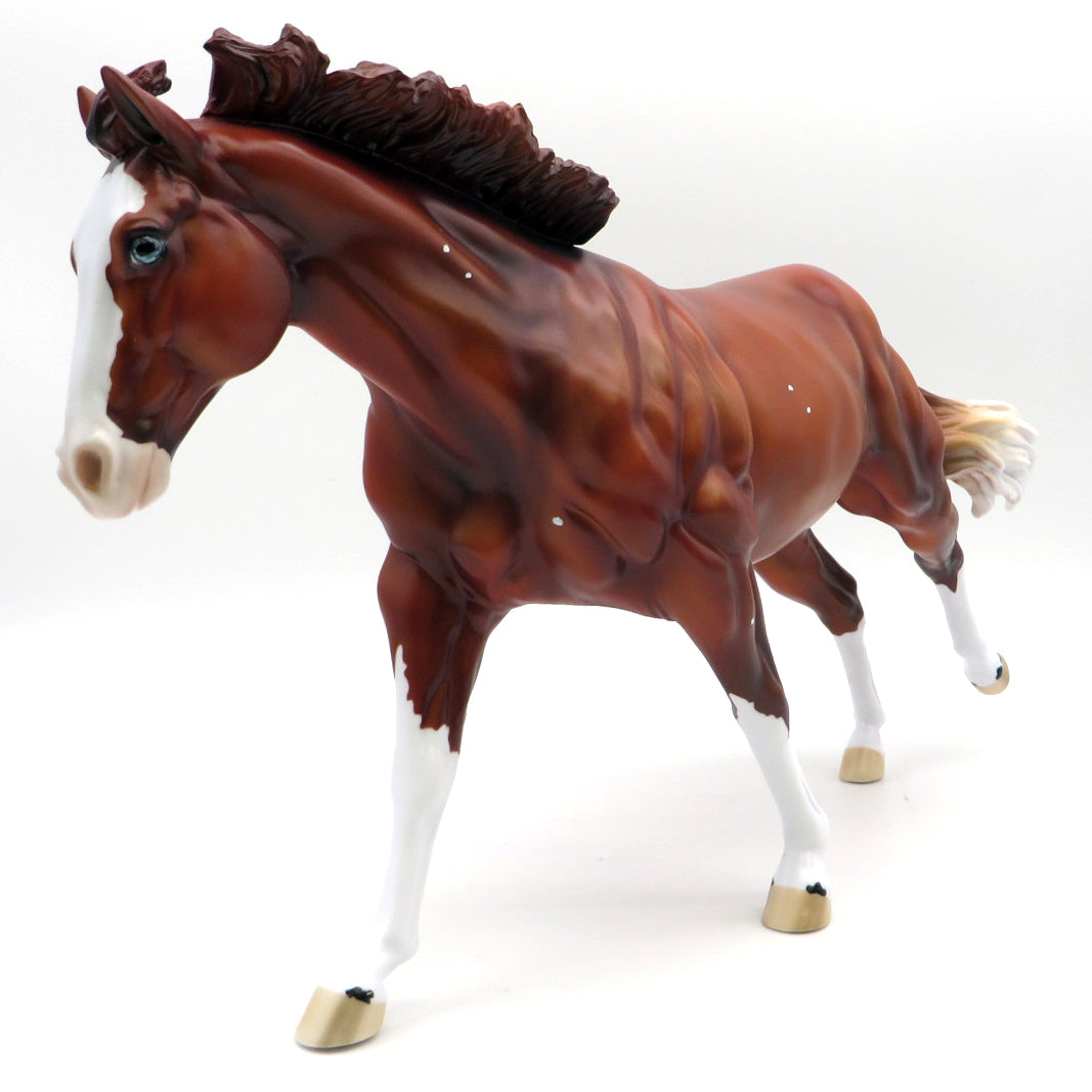 Gunner -- Gambler&#39;s Choice Stock Horse -- Stone Bowl V