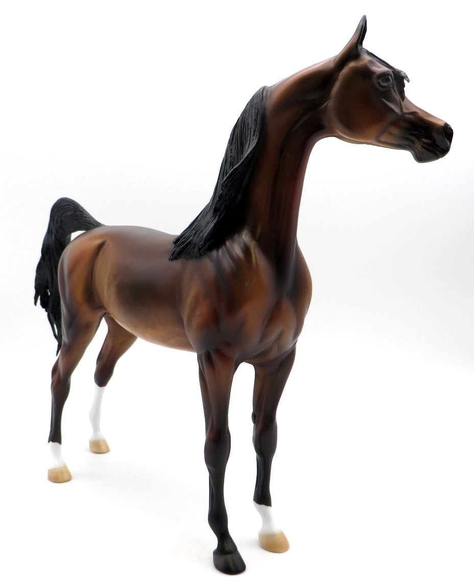 First Down - OOAK Bay Arabian - Stone Bowl V