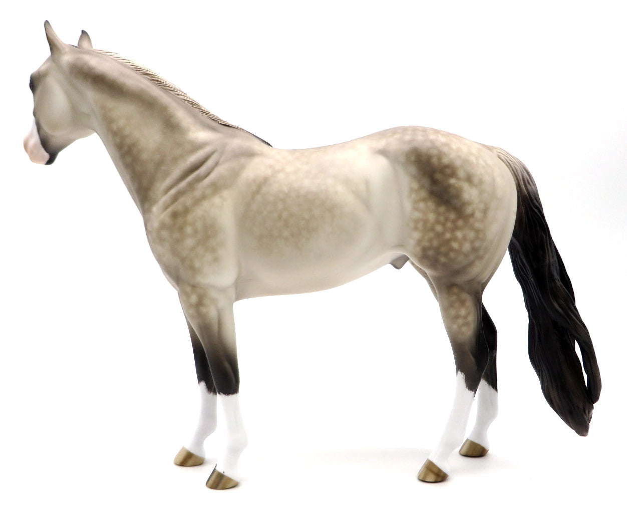 Be Startin Something-OOAK Buckskin ISH Painted by Sheryl Leisure 1/31/22